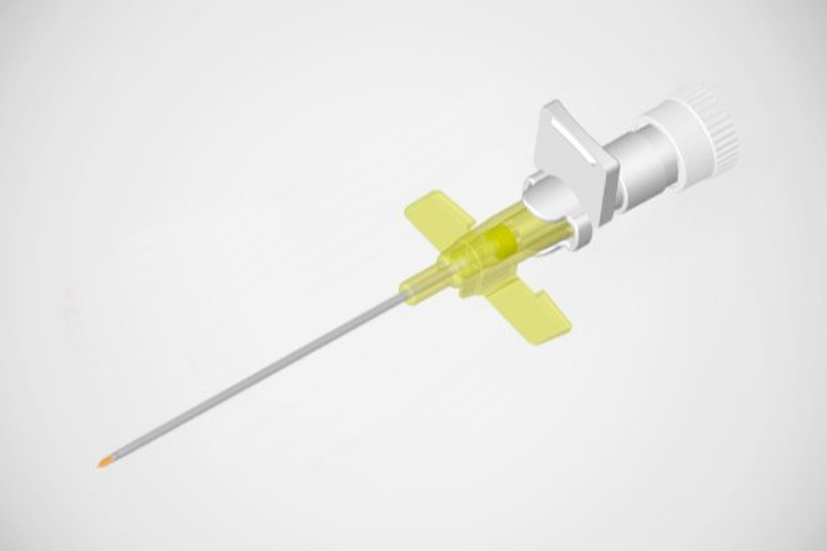 Paediatric cannula insertion at ABM Hospital