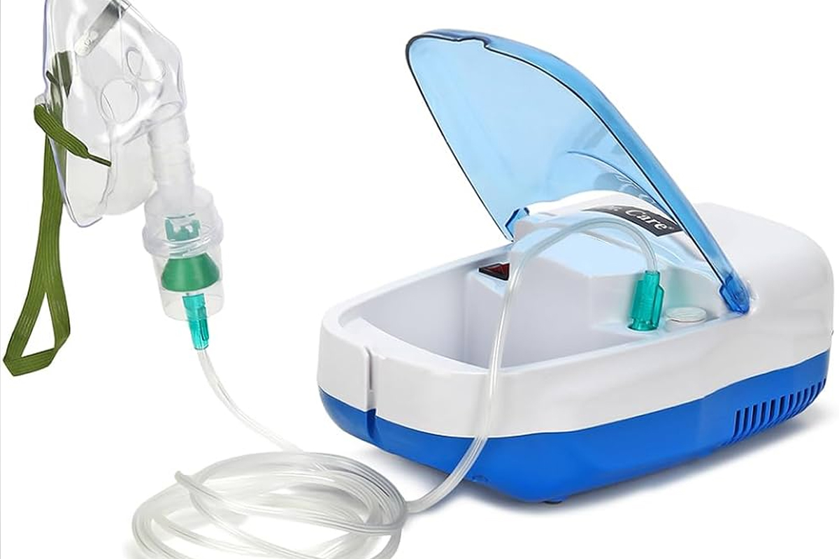 Nebulizer treatment at ABM Hospital