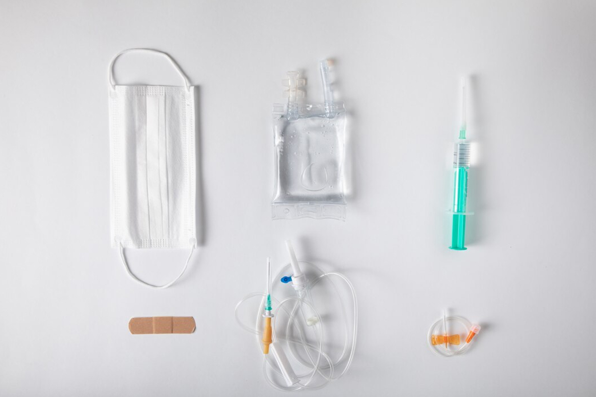 IV set service at ABM Hospital